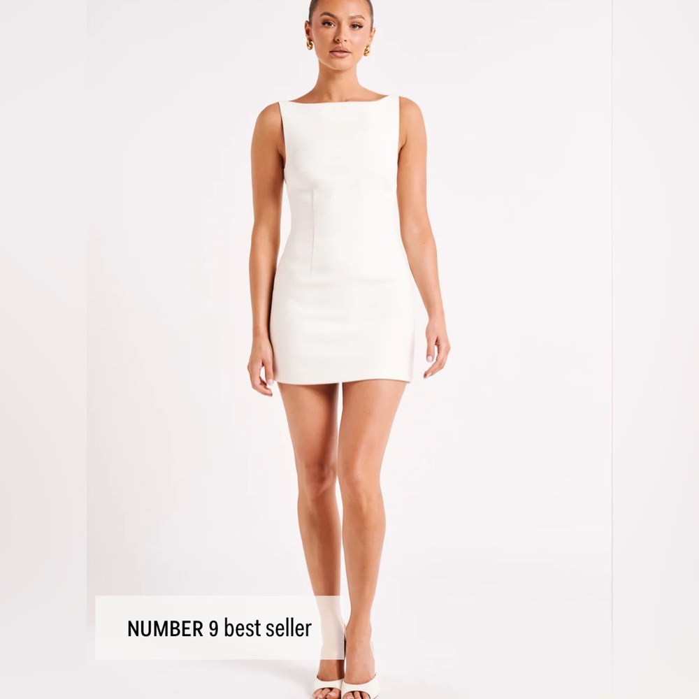 Meshki Angela dress size S in ivory. NWT
